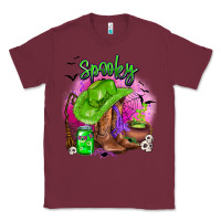 Burgundy spooky cowgirl  halloween Classic Tee - AdoDesignShop