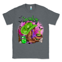 Charcoal Heather spooky cowgirl  halloween Classic Tee - AdoDesignShop