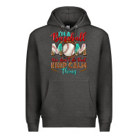 Charcoal Heather I'm A Baseball Mom We Don't Do That Premium Hoodie - BundleAndBundleShop
