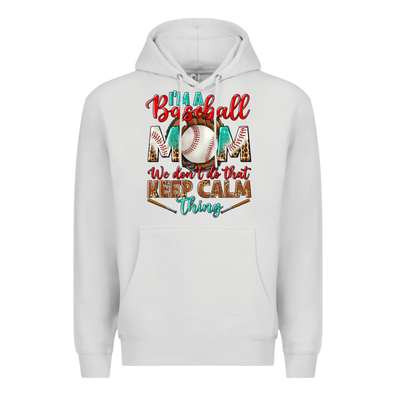 I'm A Baseball Mom We Don't Do That Premium Hoodie by BundleAndBundleShop | Teevron