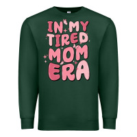 Sports Green in my tired mom era Premium Sweatshirt - MaliasSmallBusiness