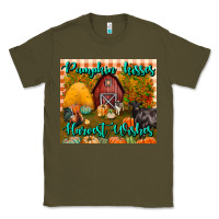 Army Green pumpkin kisses harvest wishes tumbler Classic Tee - BundleAndBundleShop