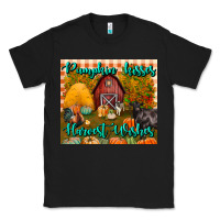 Black pumpkin kisses harvest wishes tumbler Classic Tee - BundleAndBundleShop