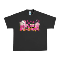 Pigment Black pink christmas coffee cups Urban Heavy Tee - texasbilliewilder