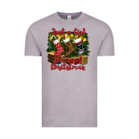 Vintage Zinc just a girl who loves christmas Vintage Tee - RanaPortraitStore