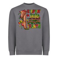 Storm steppin into juneteenth Heavyweight Sweatshirt - Zillion Design Studio
