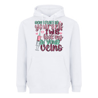 White don't flatter yourself i was looking at your veins Heavyweight Hoodie - MaliasSmallBusiness