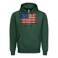 American Flag Zipper Hoodie | Teevron
