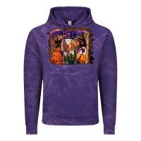 Cloud Purple longhorn cow halloween Vintage Hoodie - RanaPortraitStore
