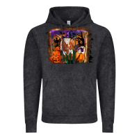 Vintage Black longhorn cow halloween Vintage Hoodie - RanaPortraitStore