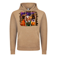 Vintage Coffee longhorn cow halloween Vintage Hoodie - RanaPortraitStore