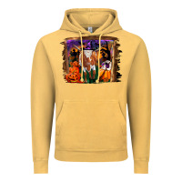 Vintage Mustard longhorn cow halloween Vintage Hoodie - RanaPortraitStore