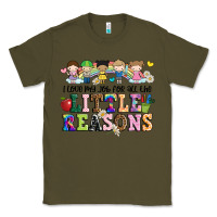 Army Green i love my job for all the little reasons Classic Tee - JahusDesignShop