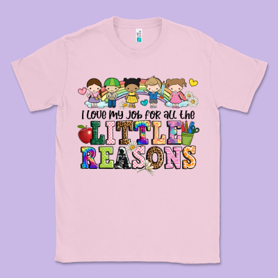 I Love My Job For All The Little Reasons Classic Tee Designed By Jahusdesignshop
