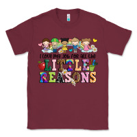 Burgundy i love my job for all the little reasons Classic Tee - JahusDesignShop