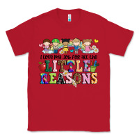 Red i love my job for all the little reasons Classic Tee - JahusDesignShop