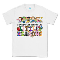 White i love my job for all the little reasons Classic Tee - JahusDesignShop