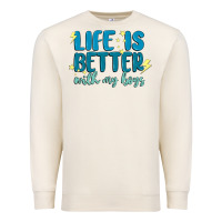 Sandshell life is better with my boys Premium Sweatshirt - MaliasSmallBusiness