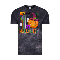 Cloud Black my 1st halloween Vintage Tee - Zillion Design Studio