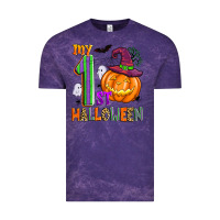 Cloud Purple my 1st halloween Vintage Tee - Zillion Design Studio