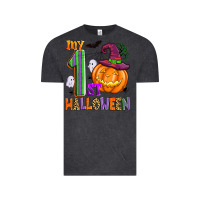 Vintage Black my 1st halloween Vintage Tee - Zillion Design Studio