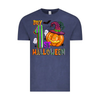 Vintage Denim my 1st halloween Vintage Tee - Zillion Design Studio