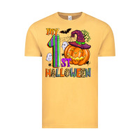 Vintage Mustard my 1st halloween Vintage Tee - Zillion Design Studio