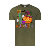 Vintage Olive my 1st halloween Vintage Tee - Zillion Design Studio