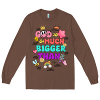 Chestnut god is bigger design Long Sleeve Tee - JahusDesignShop