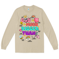 Mushroom god is bigger design Long Sleeve Tee - JahusDesignShop