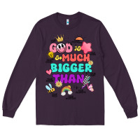 Plum god is bigger design Long Sleeve Tee - JahusDesignShop