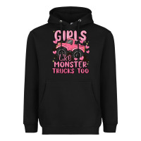 Black girls like monster trucks too Heavyweight Hoodie - MaliasSmallBusiness