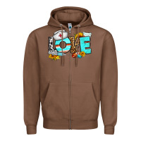 Chestnut love nurse western Zipper Hoodie - BundleAndBundleShop