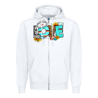 White love nurse western Zipper Hoodie - BundleAndBundleShop