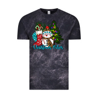 Cloud Black christmas vibes Vintage Tee - RanaPortraitStore