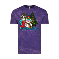 Cloud Purple christmas vibes Vintage Tee - RanaPortraitStore