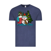 Vintage Denim christmas vibes Vintage Tee - RanaPortraitStore