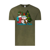 Vintage Olive christmas vibes Vintage Tee - RanaPortraitStore
