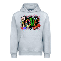 Heather Grey love frame digital valentines day Urban Hoodie - Bettercallsaul