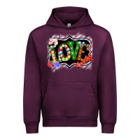 Mauve Wine love frame digital valentines day Urban Hoodie - Bettercallsaul
