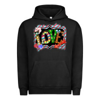 Pigment Black love frame digital valentines day Urban Hoodie - Bettercallsaul