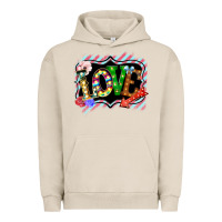 Pigment French Oak love frame digital valentines day Urban Hoodie - Bettercallsaul