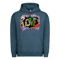 Pigment Midnight Navy love frame digital valentines day Urban Hoodie - Bettercallsaul