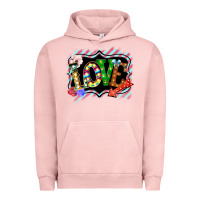 Pigment Salmon love frame digital valentines day Urban Hoodie - Bettercallsaul