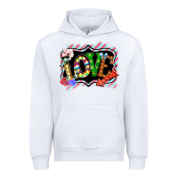 White love frame digital valentines day Urban Hoodie - Bettercallsaul