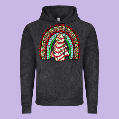 Little Debbie Tree Cakes Rainbow Vintage Hoodie Designed By Jahusdesignshop