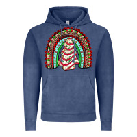 Vintage Denim little debbie tree cakes rainbow Vintage Hoodie - JahusDesignShop