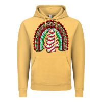 Vintage Mustard little debbie tree cakes rainbow Vintage Hoodie - JahusDesignShop