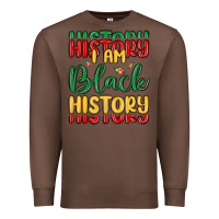 Chestnut i am black history Premium Sweatshirt - MaliasSmallBusiness