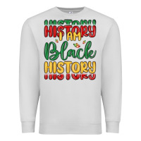 Dove Grey i am black history Premium Sweatshirt - MaliasSmallBusiness